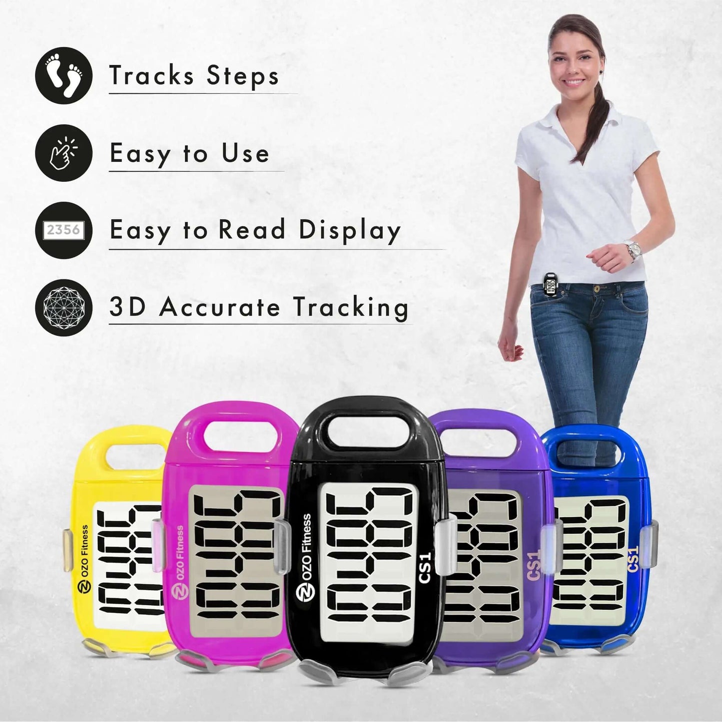 Best Pedometer for Seniors - Simple Step Counting