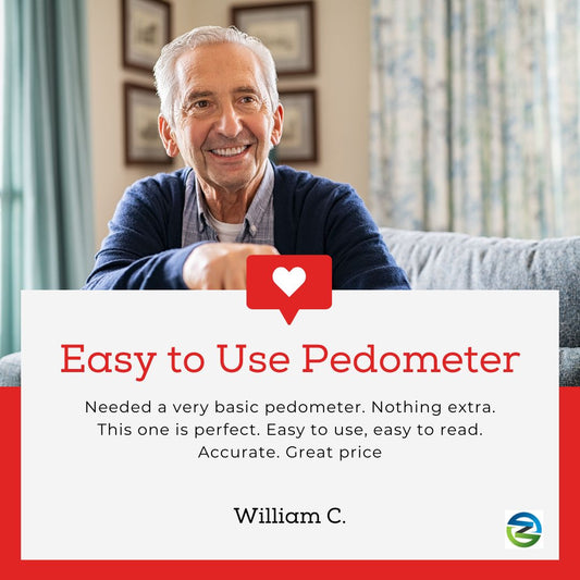 Easy-to-Use Pedometer for Seniors – Hassle-Free Step Tracking