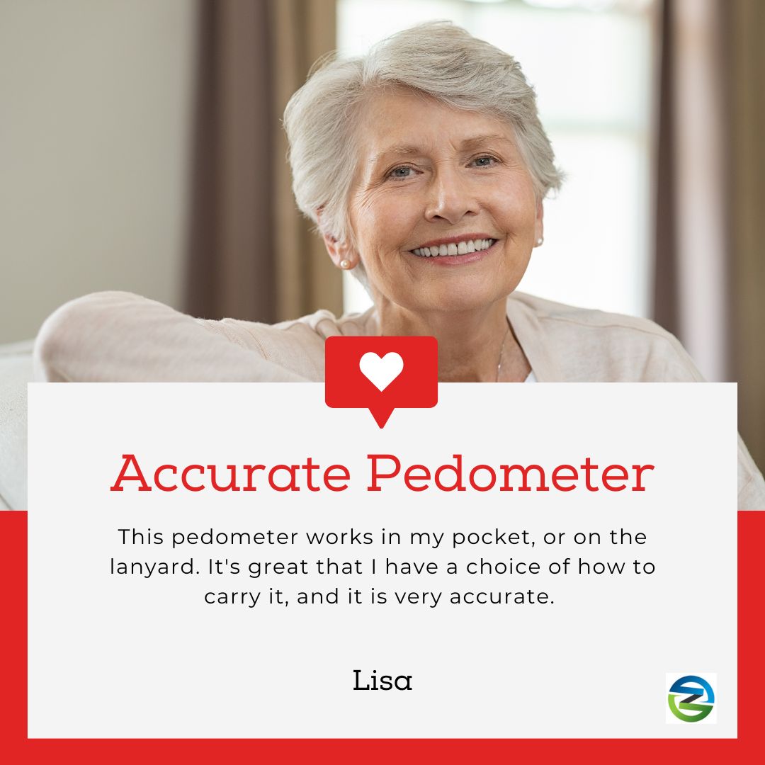 Accurate Pedometer for Seniors – Track Steps with Confidence